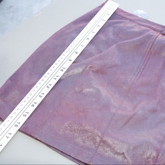 Free People Faux Leather Mini Skirt 🌵0 - Picture 9 of 10